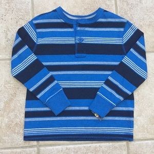 Cherokee Boys Striped Henley Tee Shirt